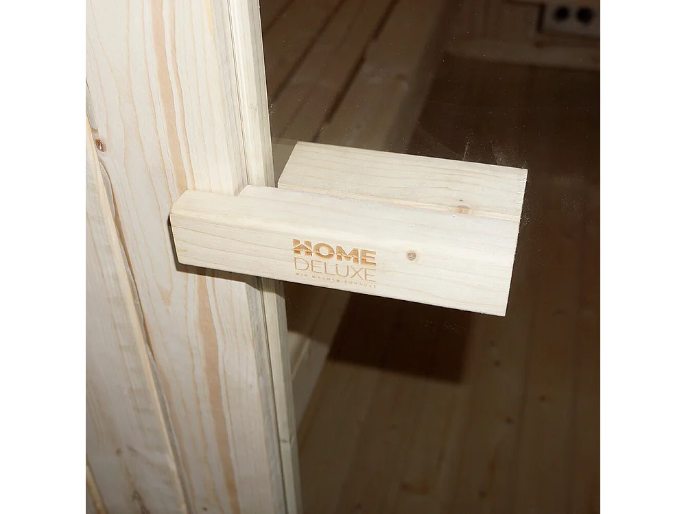 Home Deluxe Sauna d'extérieur CUBE 194 x 185 x 185 cm