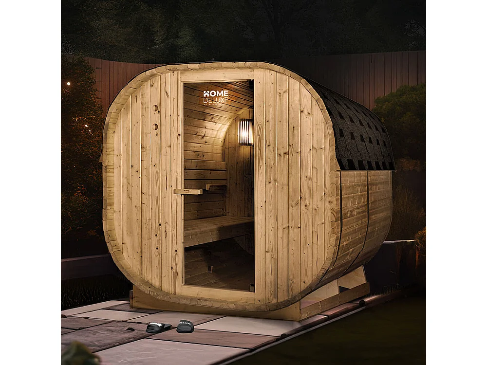 Home Deluxe Sauna d'extérieur CUBE XL