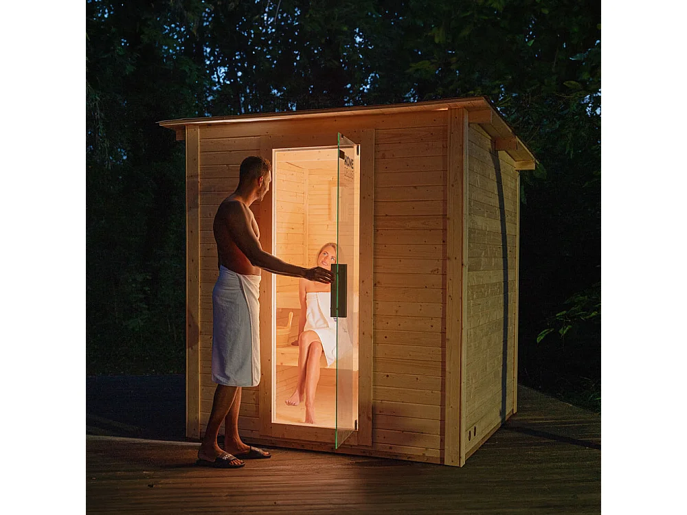 Home Deluxe Cabane de sauna TALO L 221 x 217 x 220 cm