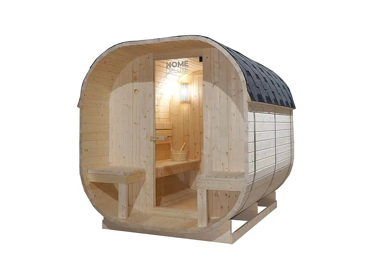 Home Deluxe Sauna d'extérieur CUBE DELUXE L