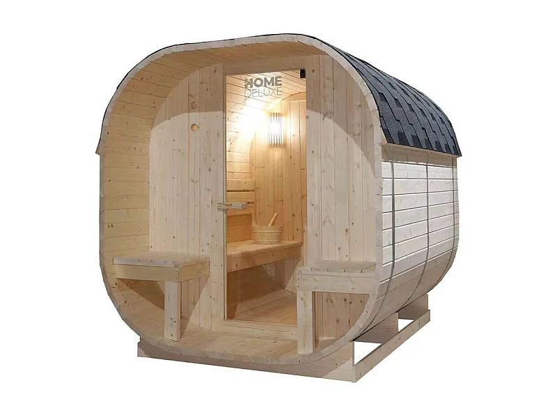 Home Deluxe Sauna d'extérieur CUBE DELUXE L