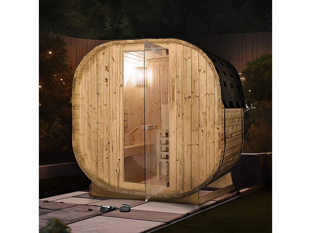 Home Deluxe Sauna d'extérieur CUBE M