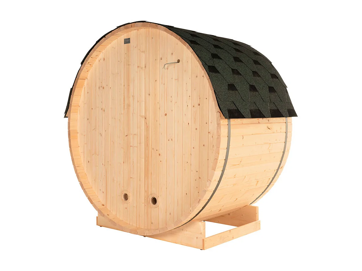 Home Deluxe Sauna d'extérieur à tonneau LAHTI M