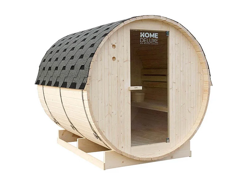 Home Deluxe Sauna à tonneau LAHTI XL