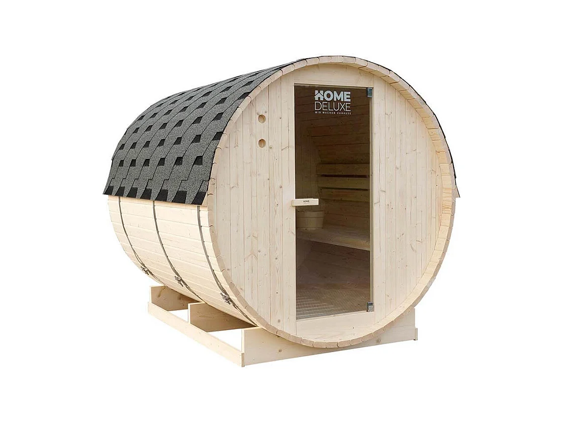 Home Deluxe Sauna à tonneau LAHTI XL