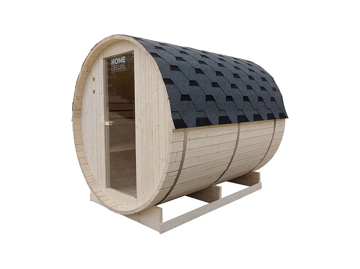 Home Deluxe Sauna à tonneau LAHTI XL