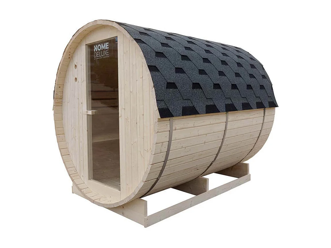 Home Deluxe Sauna à tonneau LAHTI XL