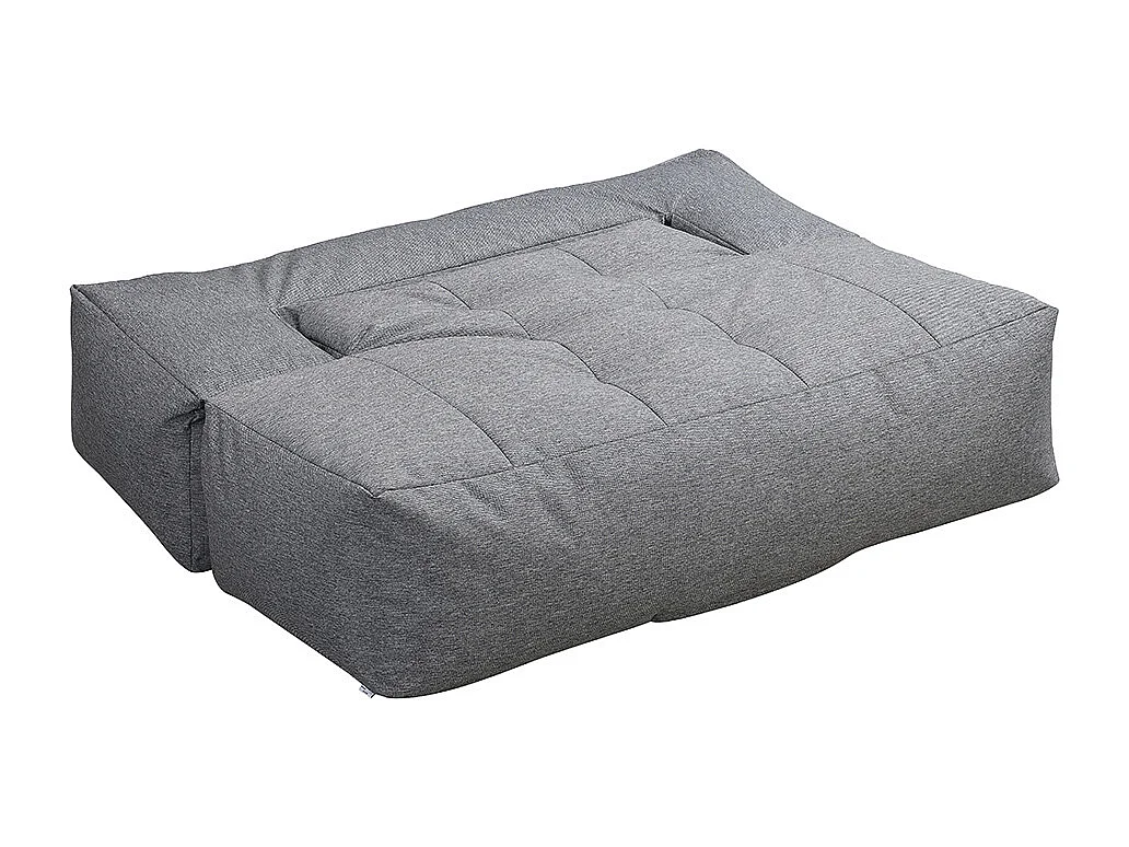 HOME DELUXE - Pouf d’extérieur HEAVEN - Anthracite 76 x 152 x 100 cm I Fauteuil poire d'extérieur, siège modulaire, canapé d'extérieur