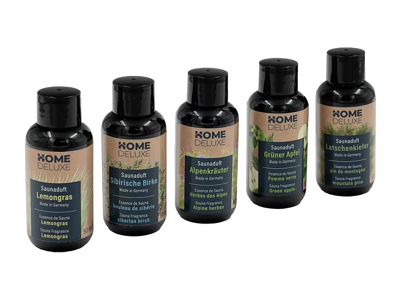 Home Deluxe Parfum de sauna, set de 5