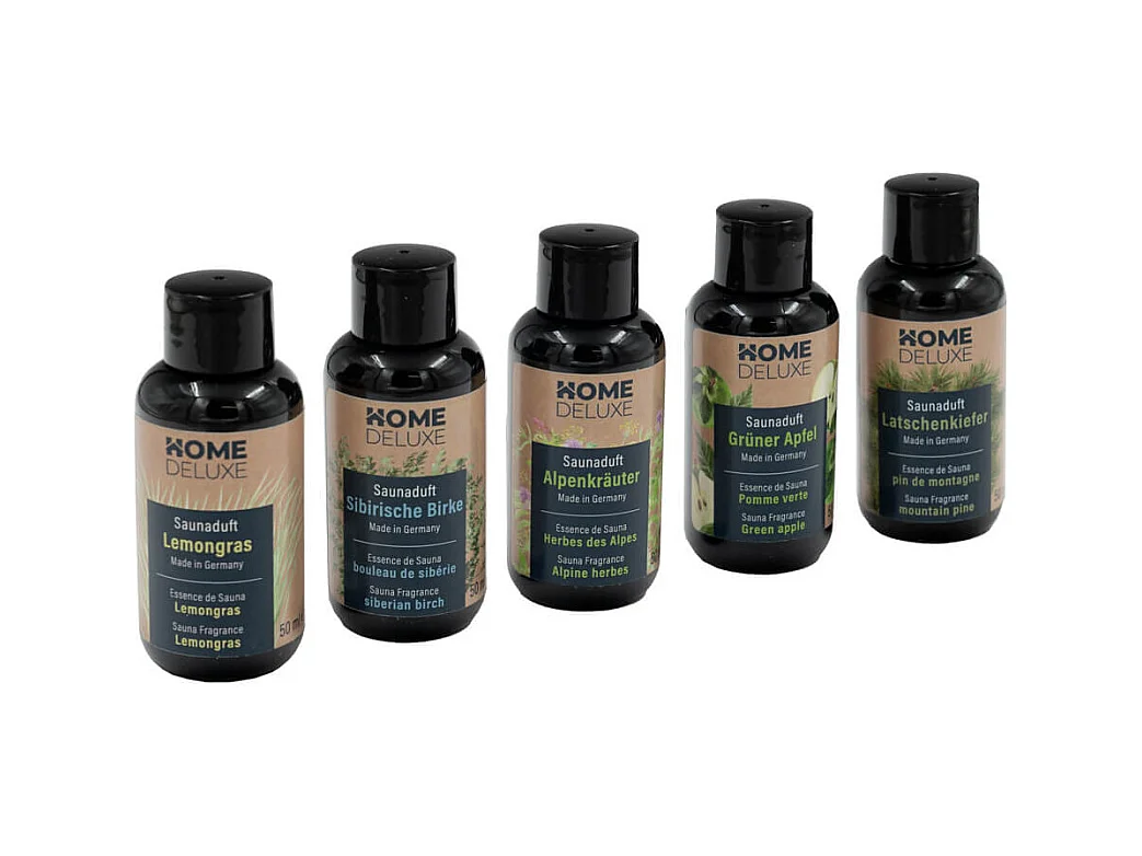 Home Deluxe Parfum de sauna, set de 5