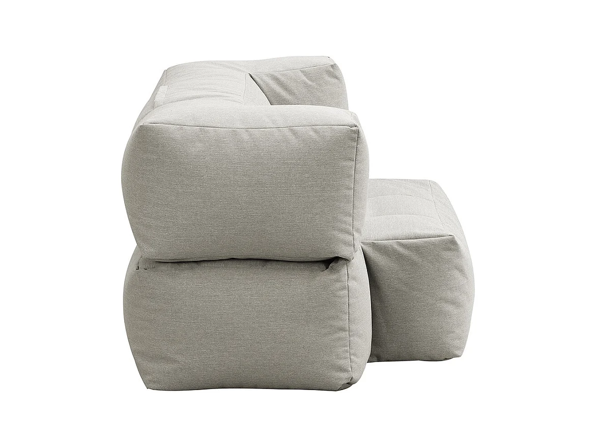 HOME DELUXE - Pouf d’extérieur HEAVEN - Beige - 76 x 152 x 100 cm | Canapé de jardin, salon d’extérieur, ensemble de sièges, canapé