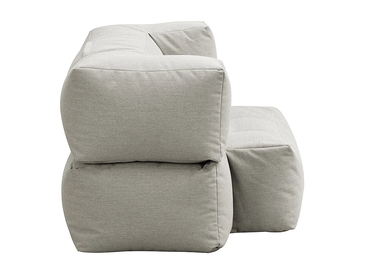 HOME DELUXE - Pouf d’extérieur HEAVEN - Beige - 76 x 152 x 100 cm | Canapé de jardin, salon d’extérieur, ensemble de sièges, canapé