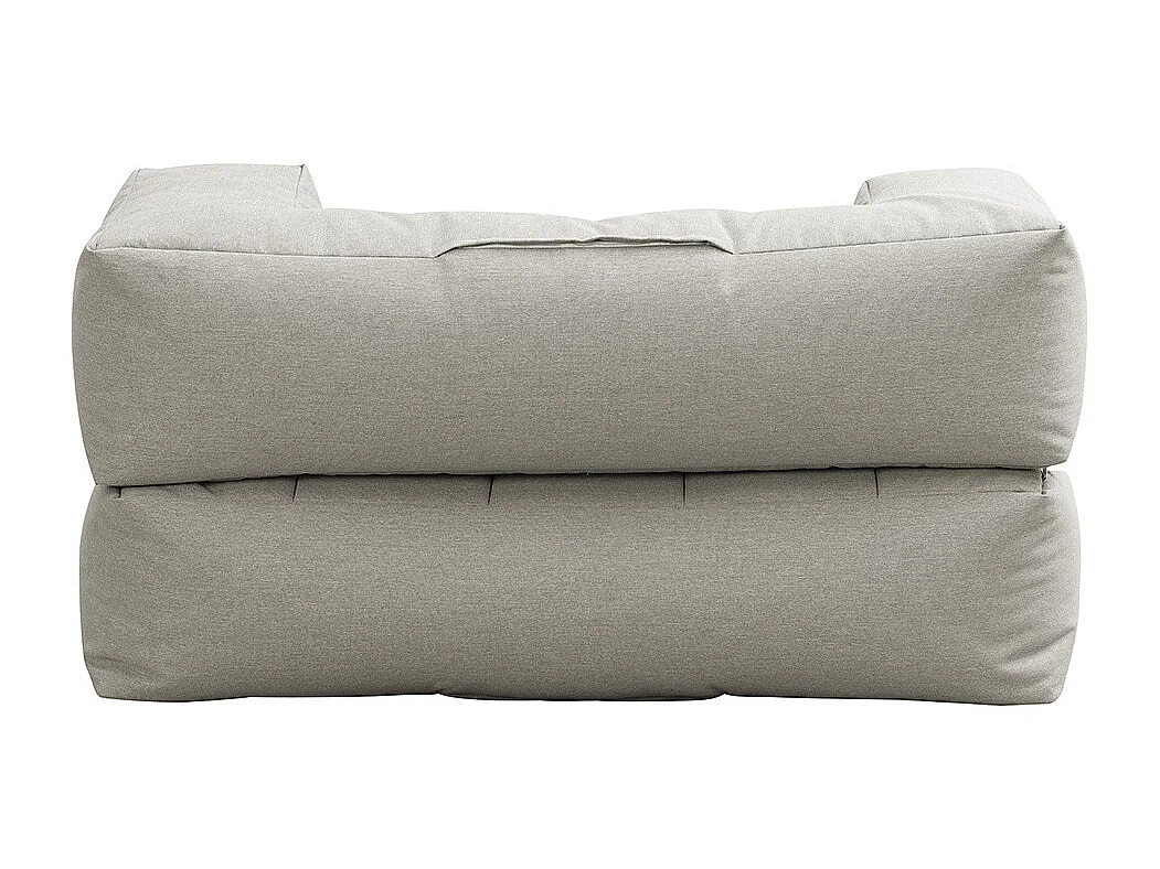 HOME DELUXE - Pouf d’extérieur HEAVEN - Beige - 76 x 152 x 100 cm | Canapé de jardin, salon d’extérieur, ensemble de sièges, canapé