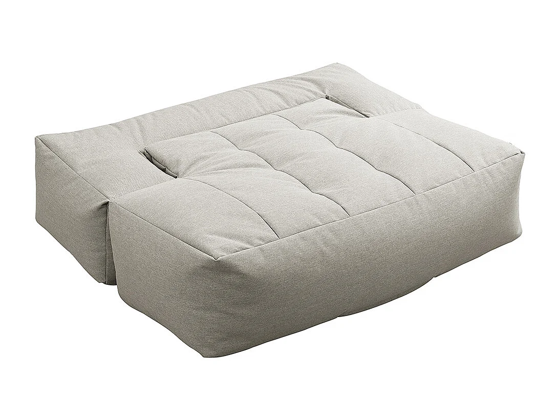 HOME DELUXE - Pouf d’extérieur HEAVEN - Beige - 76 x 152 x 100 cm | Canapé de jardin, salon d’extérieur, ensemble de sièges, canapé