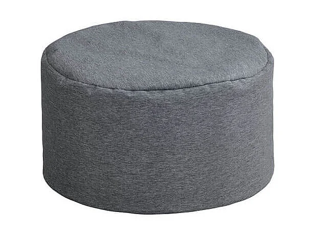 Home Deluxe XXL Outdoor Pouf CLOUD avec tabouret - Anthracite