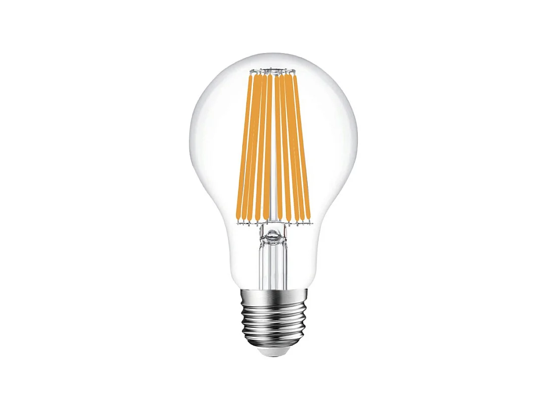 Alcapower - Ampoule LED E27 A67 18 W 3 280 lm, angle 320°, classe énergétique C, Ø 67 mm, éclairage instantané, longue durée de vie - 3000K