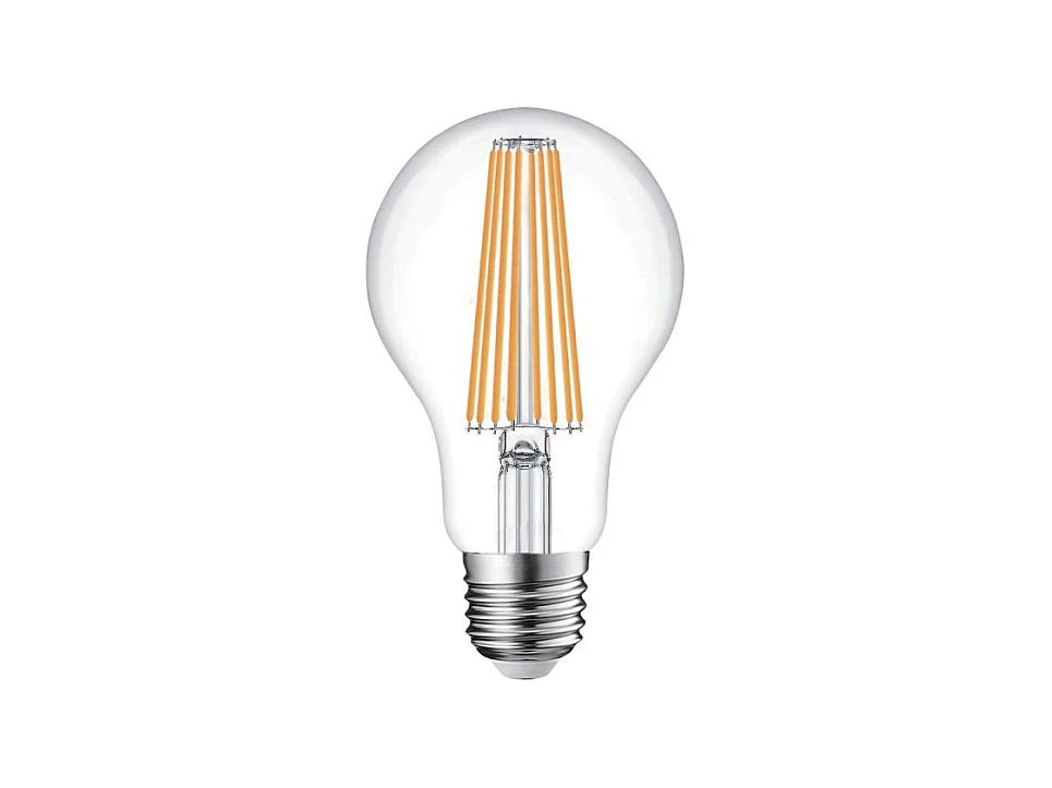 Alcapower - Bombilla LED E27 A60 de 15 W, 2500 lm, ángulo de 320°, clase energética C, Ø60 mm, luz instantánea, larga duración (3000 K)
