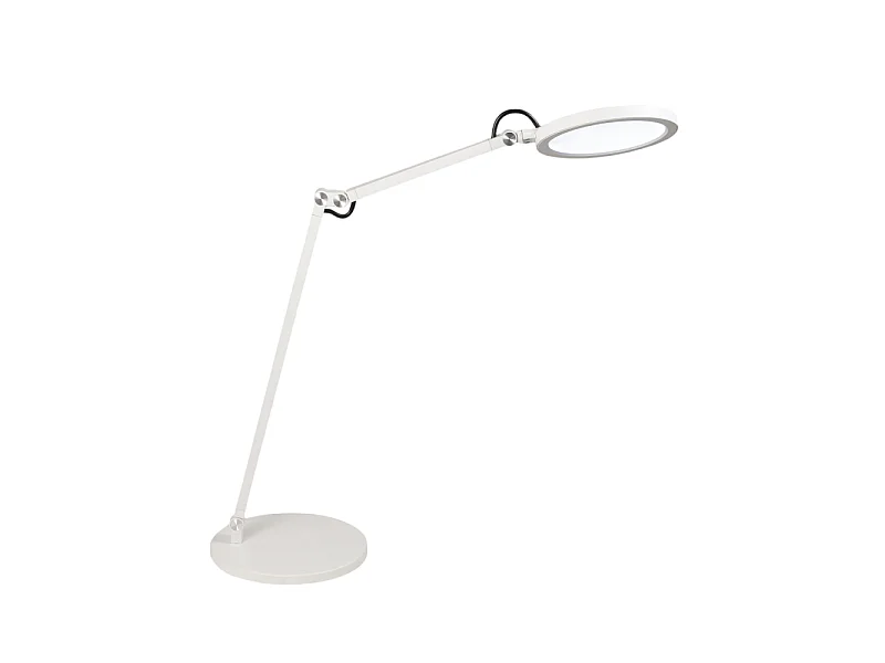 Regina - Fabas Luce Witte Verstelbare Tafellamp - Geïntegreerde 9W Touch LED Dimbare CCT (3000K 4000K 5000K 6000K)