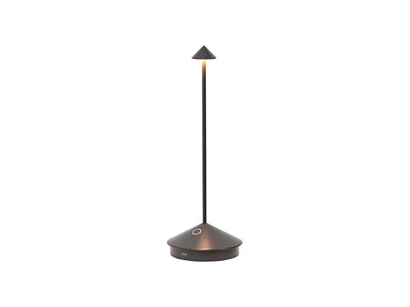 Pina Pro Titanium wiederaufladbare und dimmbare LED-Tischlampe - 2,2 W, 2200-2700-3000 K, IP54