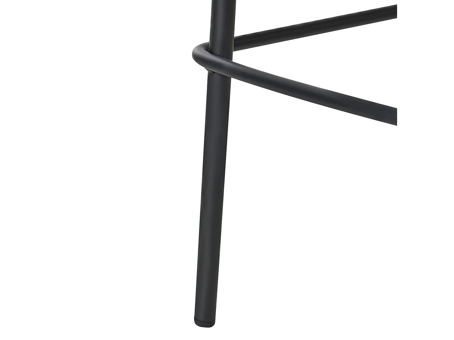 Lot de 2 chaises de bar DUETTE Tissu Bleu clair
