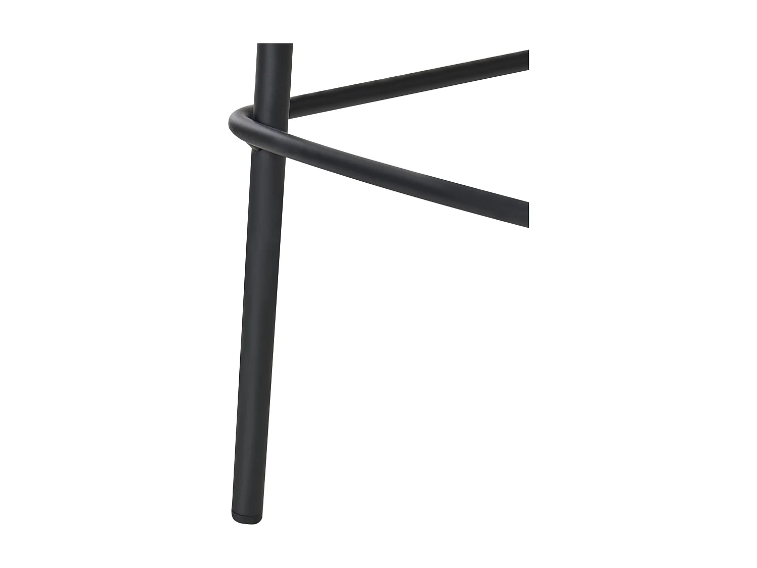 Lot de 2 chaises de bar DUETTE Velours Marron doré