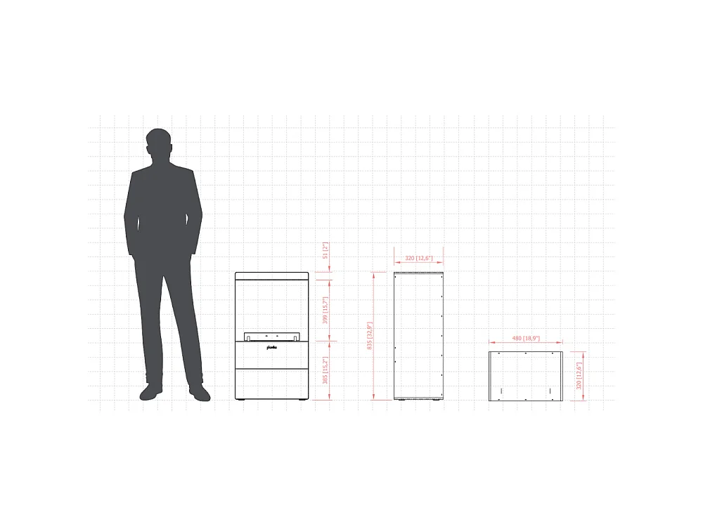 Planika - Senso Stove BEV Cheminée bioéthanol sans conduit, télécommande, acier, poêle bioéthanol