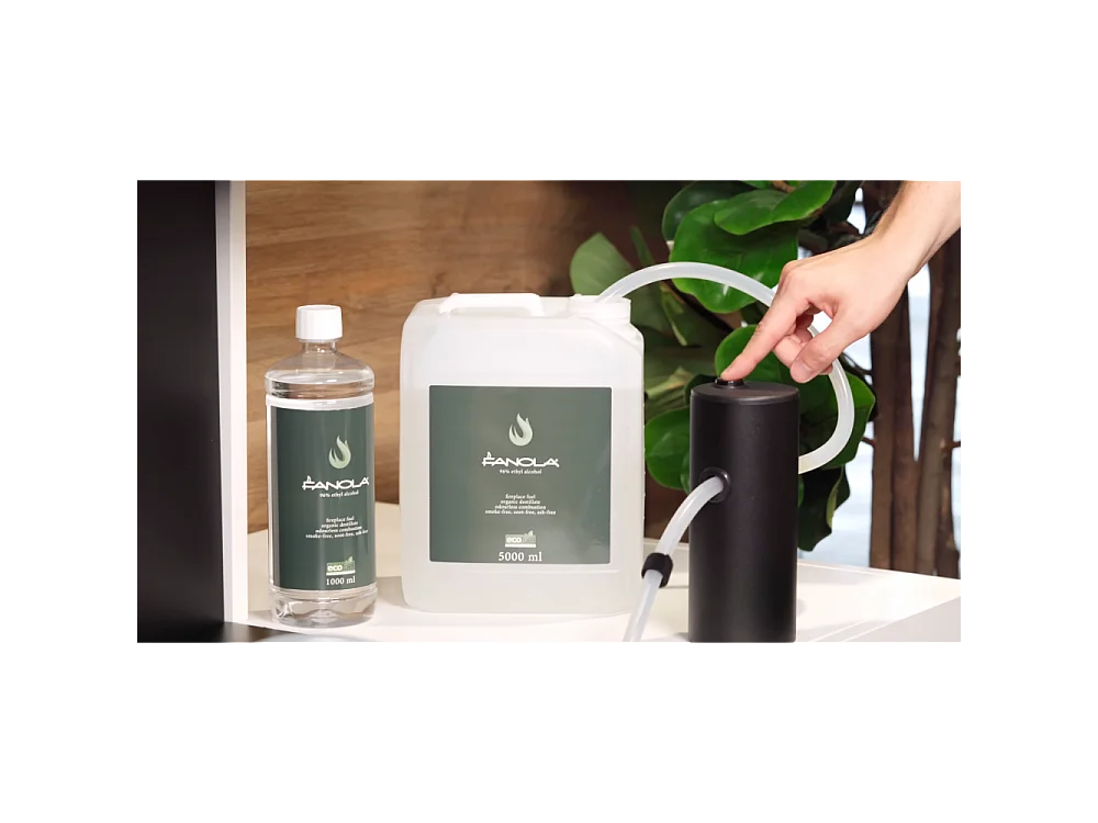 Planika - Senso Burner BEV Ventless Bio-ethanolbrander, afstandsbediening, echte vlam, staal