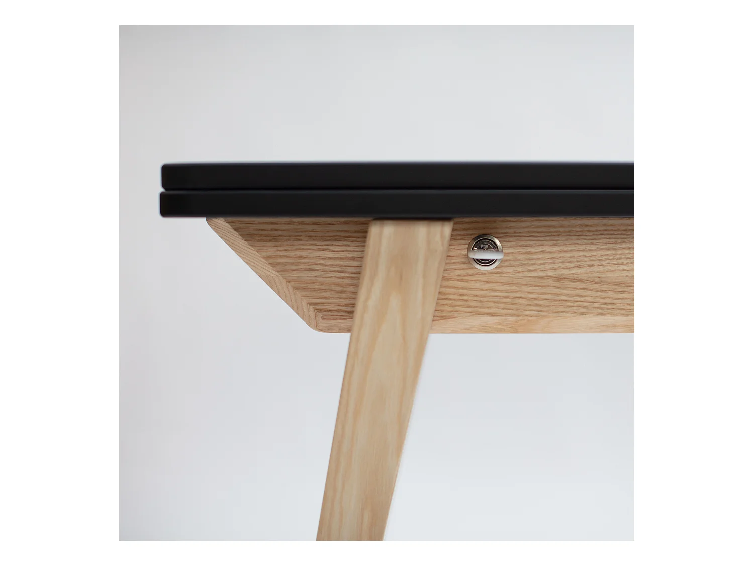 Table à manger extensible 90x65 Envelope Rose Poudré