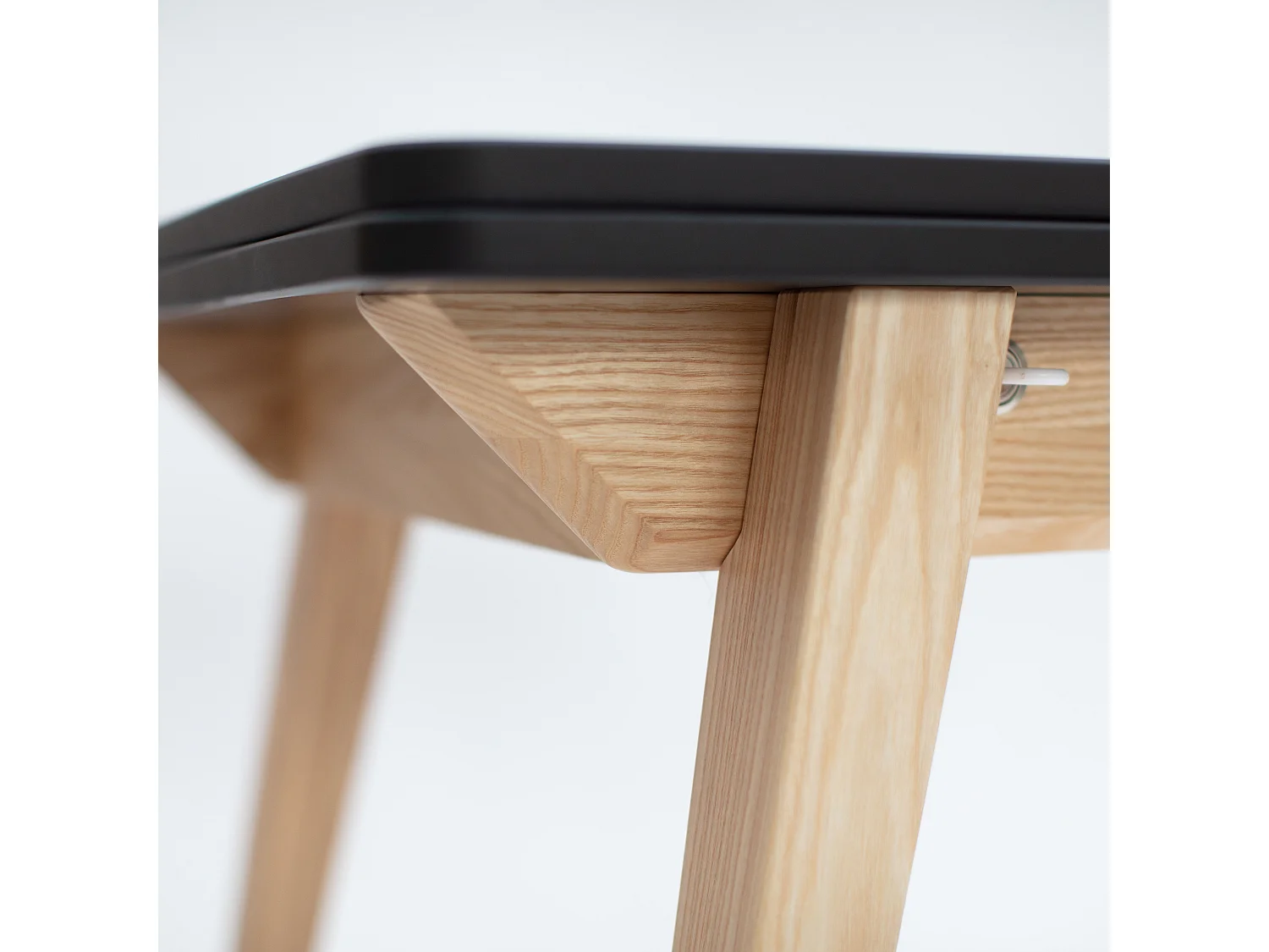 Ausziehbarer Esstisch 90x65 cm Envelope Perlweiß