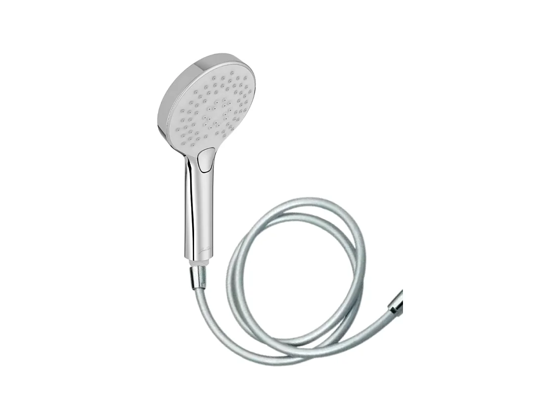 Pommeau de douche JACOB DELAFON Metro 3 jets chromé + flexible