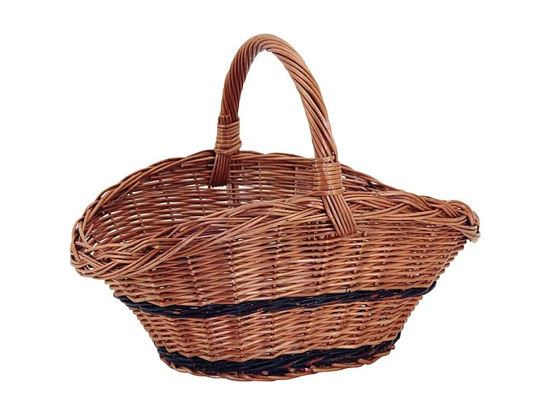 Panier design osier buff