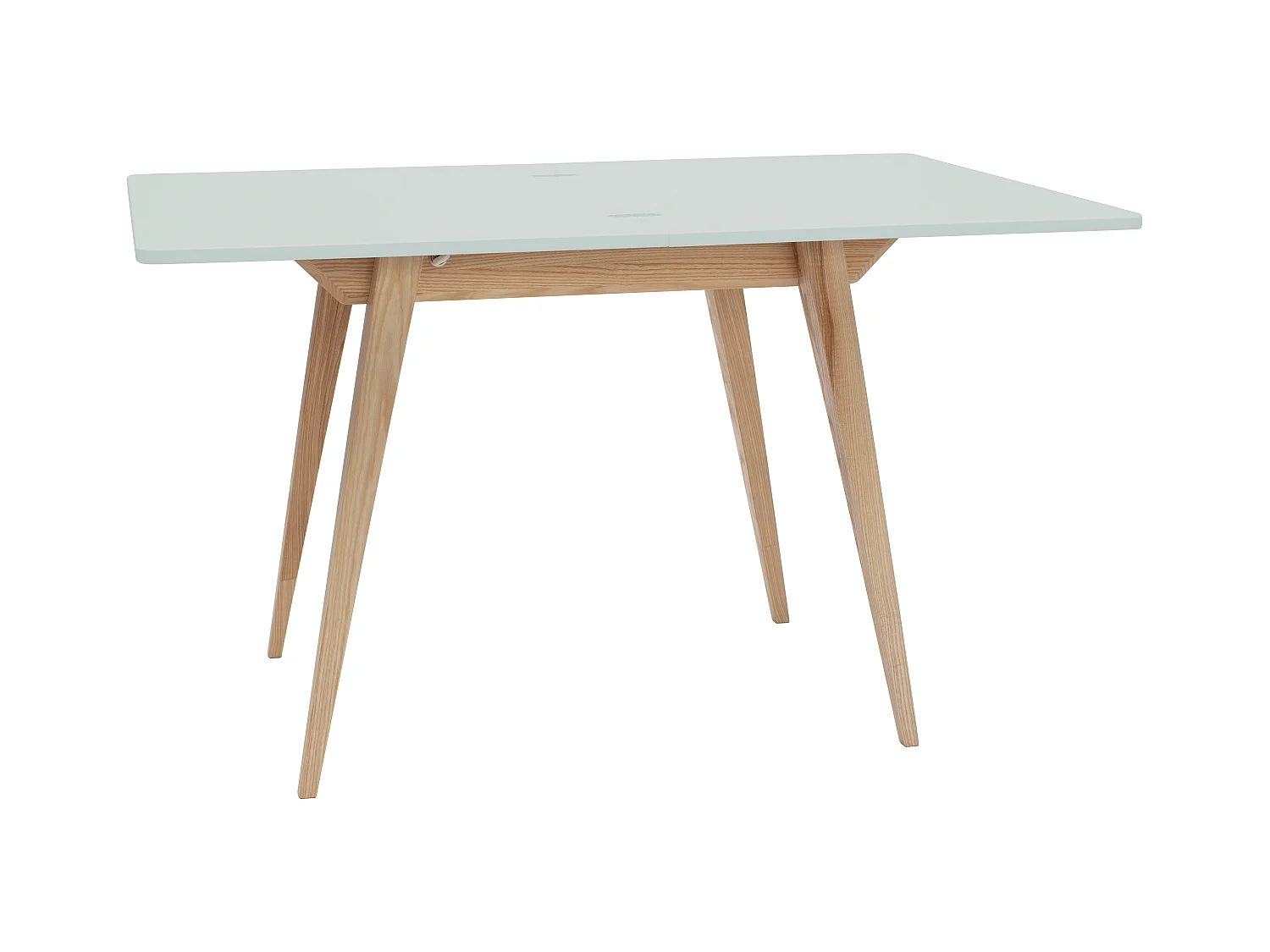 Table à manger extensible 90x65 Envelope Menthe Éphémère