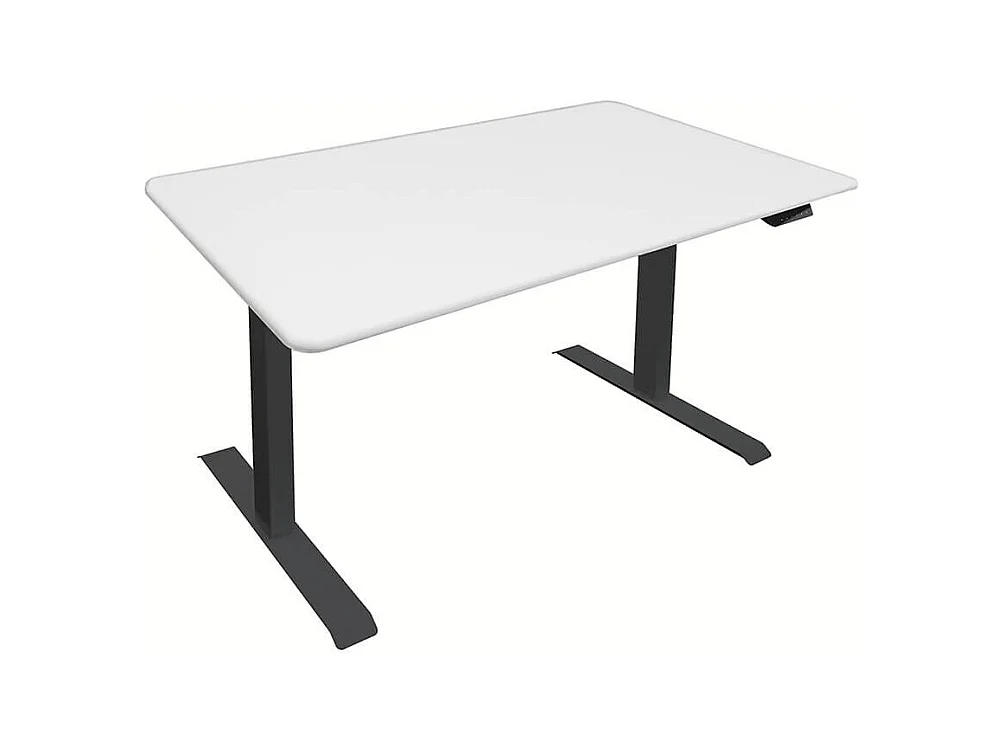 Home Deluxe bureau à hauteur réglable LUMINA noir - blanc