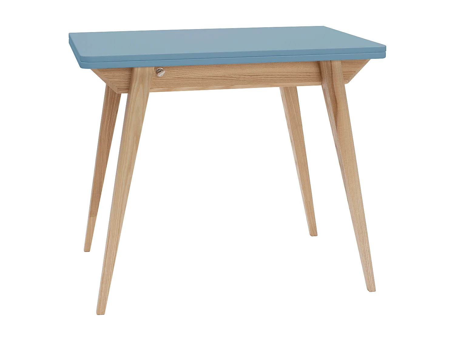 Table à manger extensible 90x65 Envelope Bleu Doux