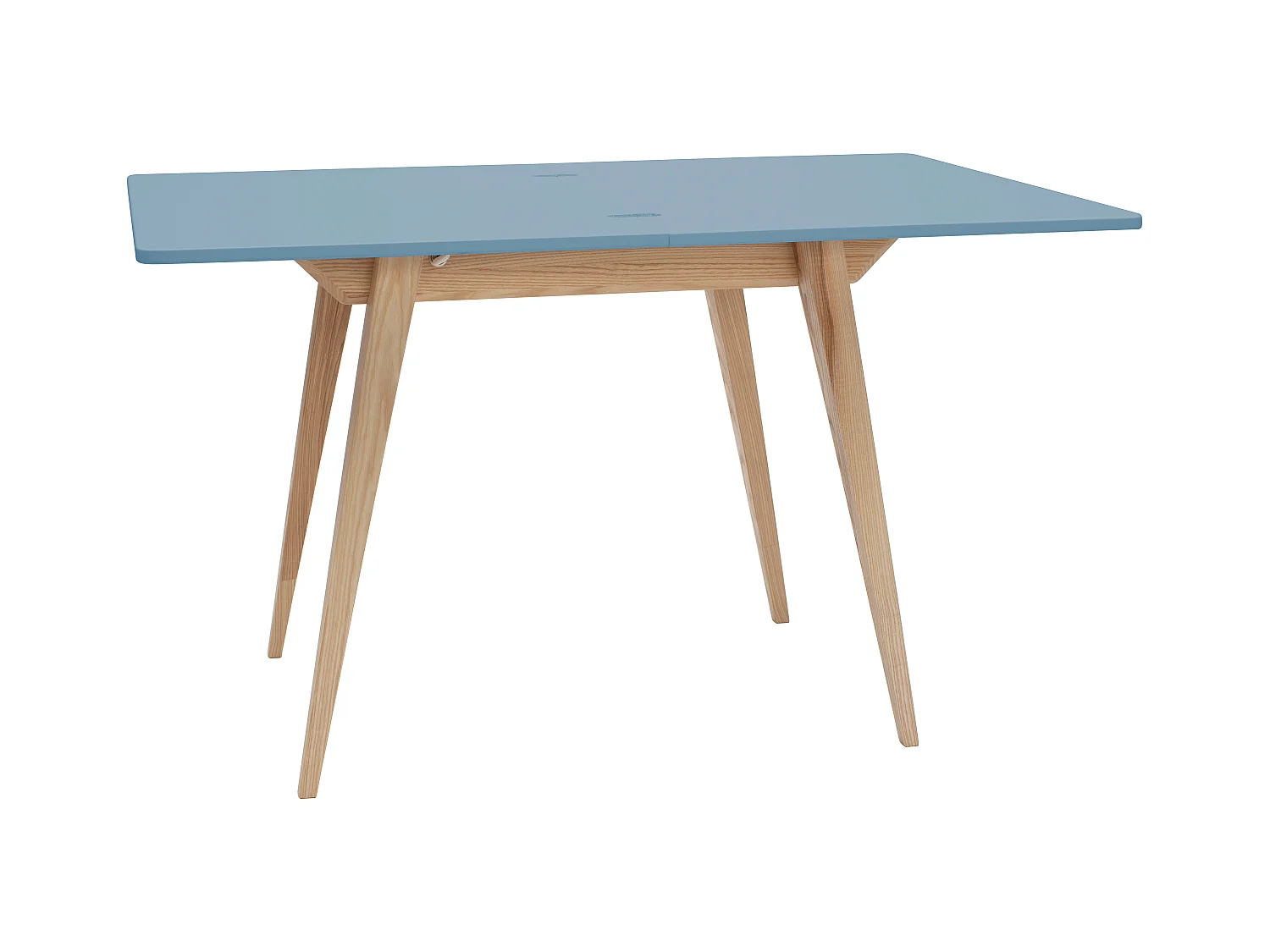 Table à manger extensible 90x65 Envelope Bleu Doux