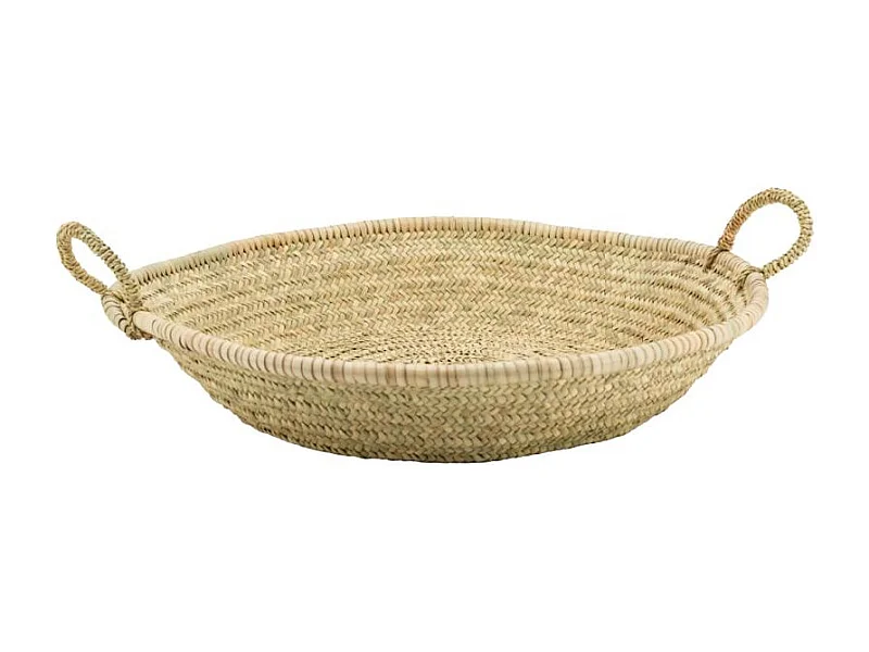 Corbeille à fruits en palmier souk Ø 40