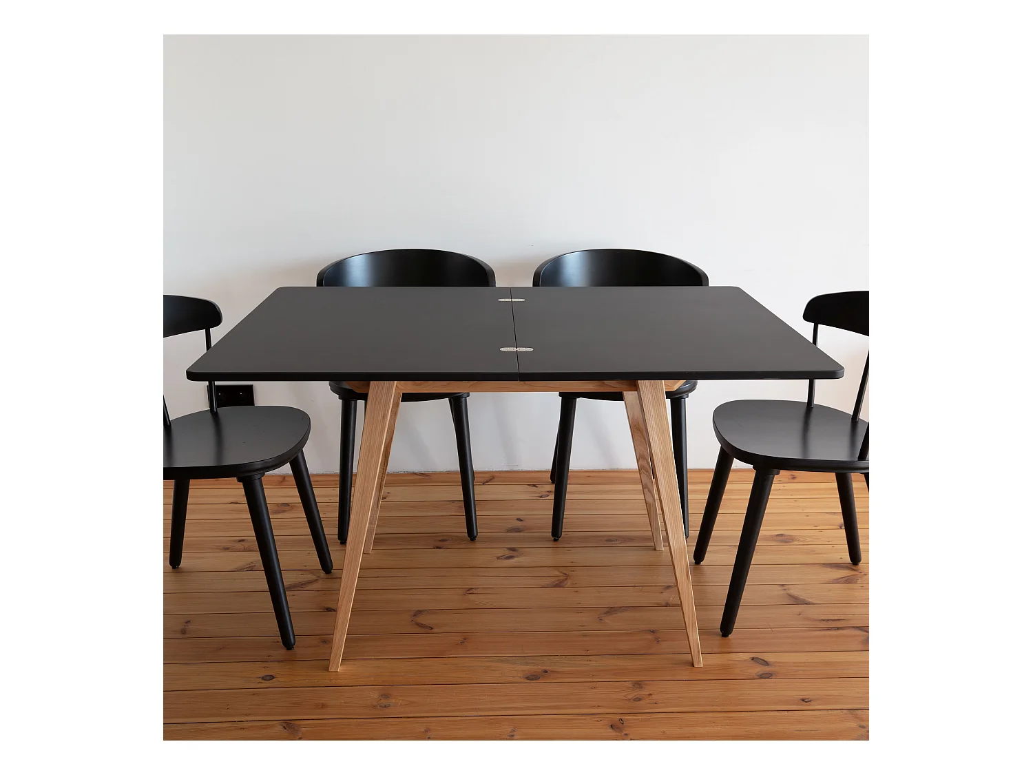 Table à manger extensible 90x65 Envelope Gris Oerle