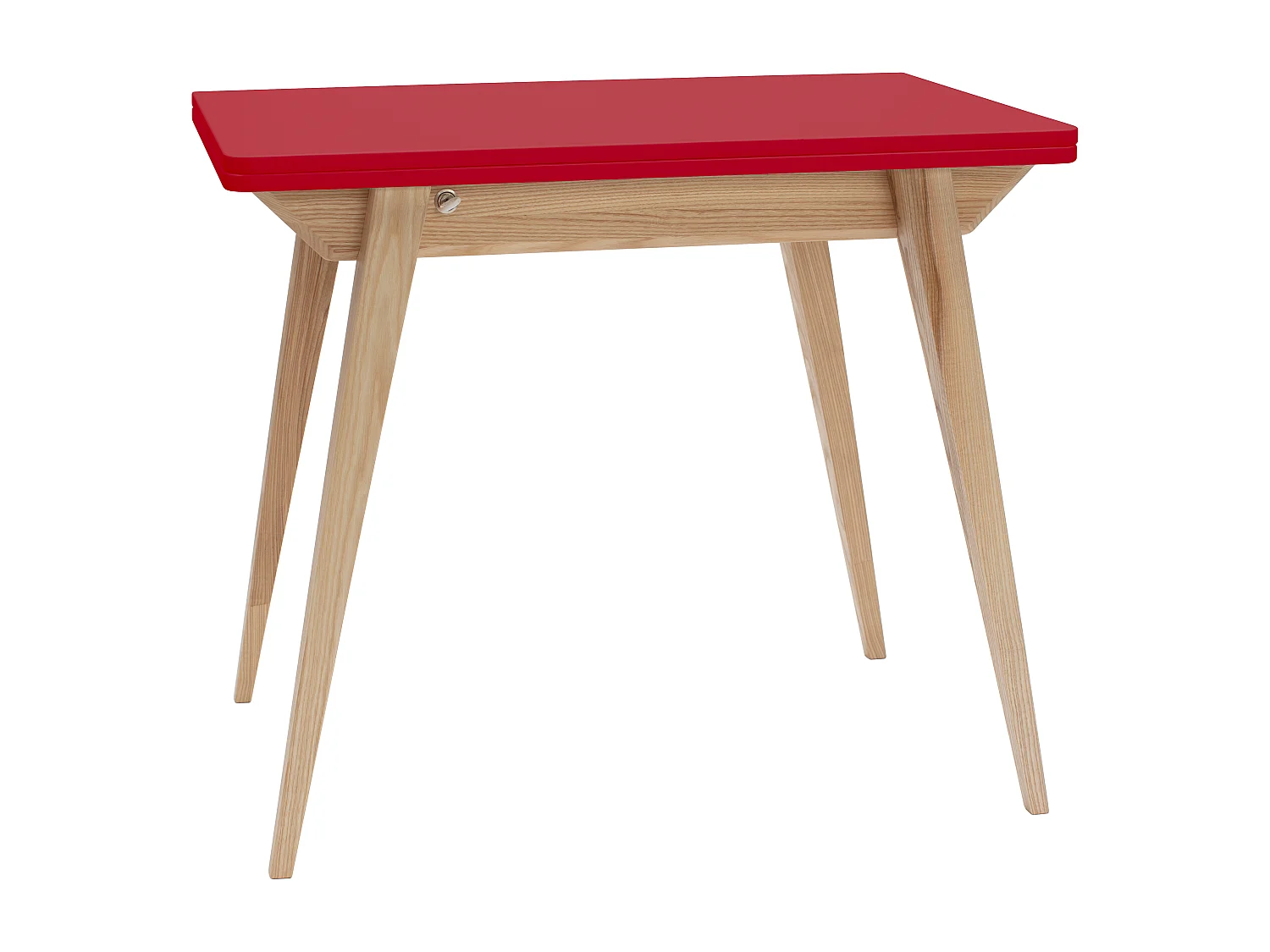Table à manger extensible 90x65 Envelope Rouge Pur