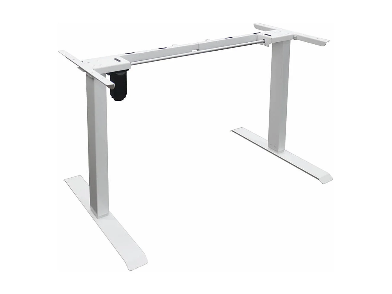 Home Deluxe bureau à hauteur réglable LUMINA blanc