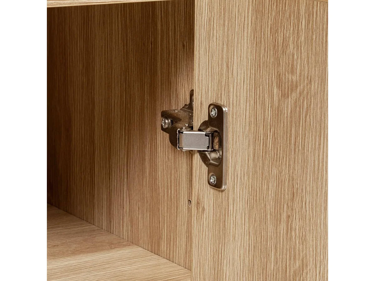 Buffet de cuisine 1 niche et 4 portes - Longueur 60 x largeur 40 x Hauteur 175 cm