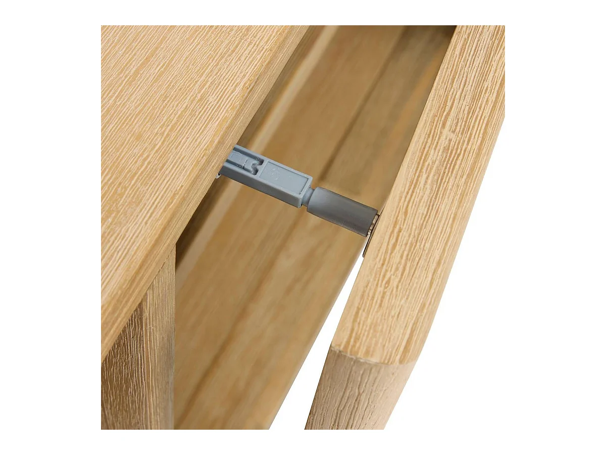 Meuble TV de 2 portes et 1 étagère - Longueur 160 x Profondeur 40 x Hauteur 55 cm