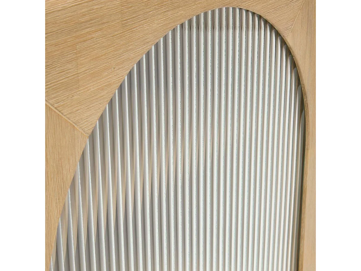 Meuble TV de 2 portes et 1 étagère - Longueur 160 x Profondeur 40 x Hauteur 55 cm