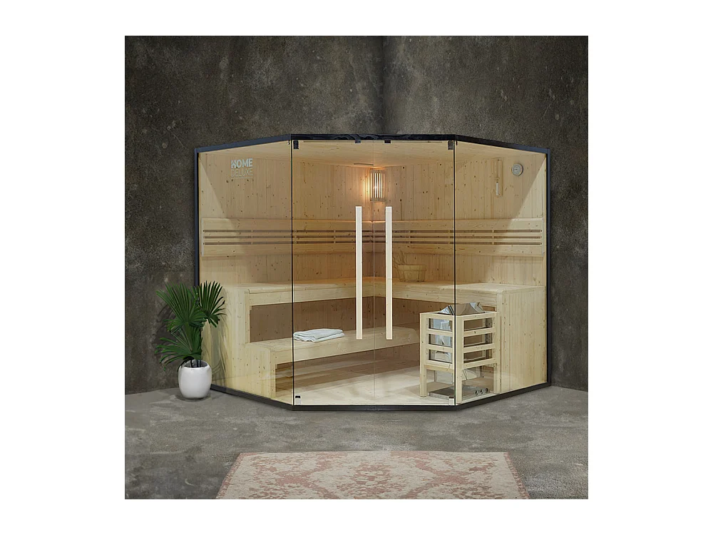 Home Deluxe Sauna traditionnel SHADOW XL