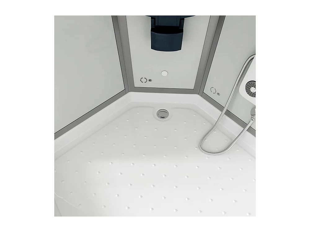 Cabine de douche Home Deluxe WHITE PEARL 100 x 100 cm