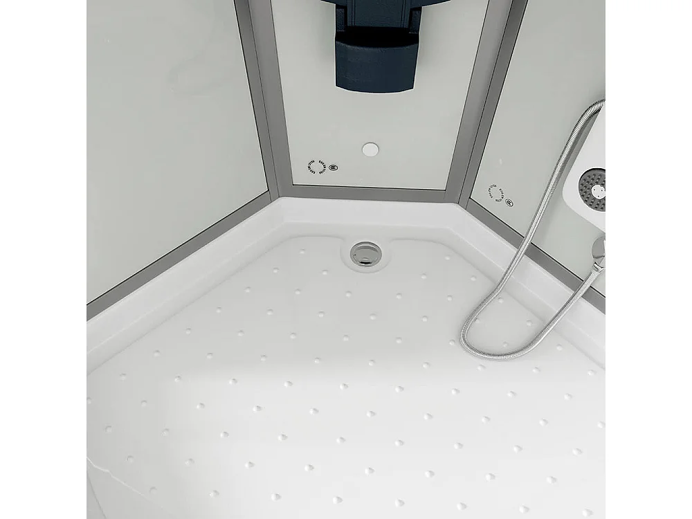 Cabine de douche Home Deluxe WHITE PEARL 100 x 100 cm