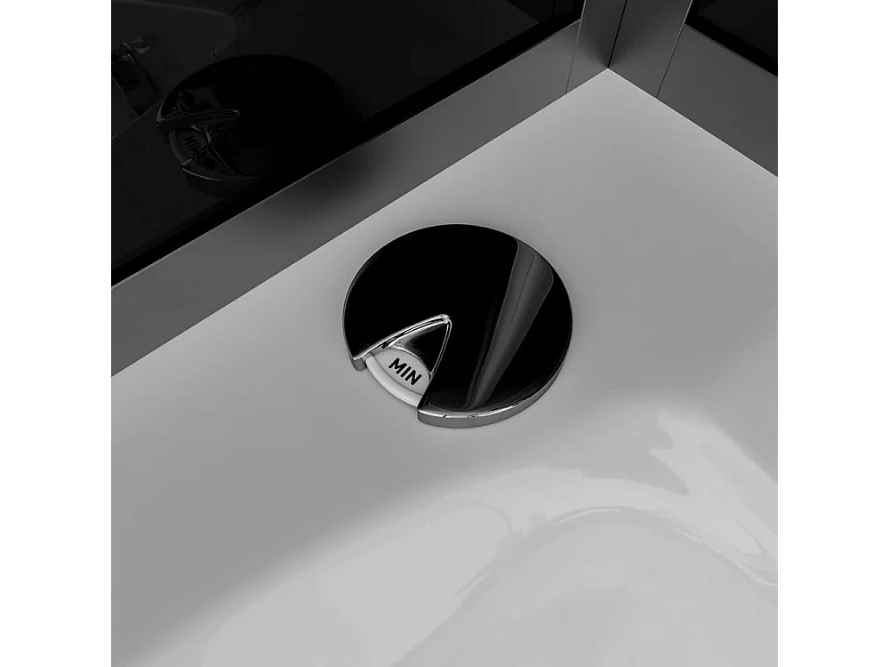 Home Deluxe Douche à vapeur ALLIN 4in1 Noir Gauche