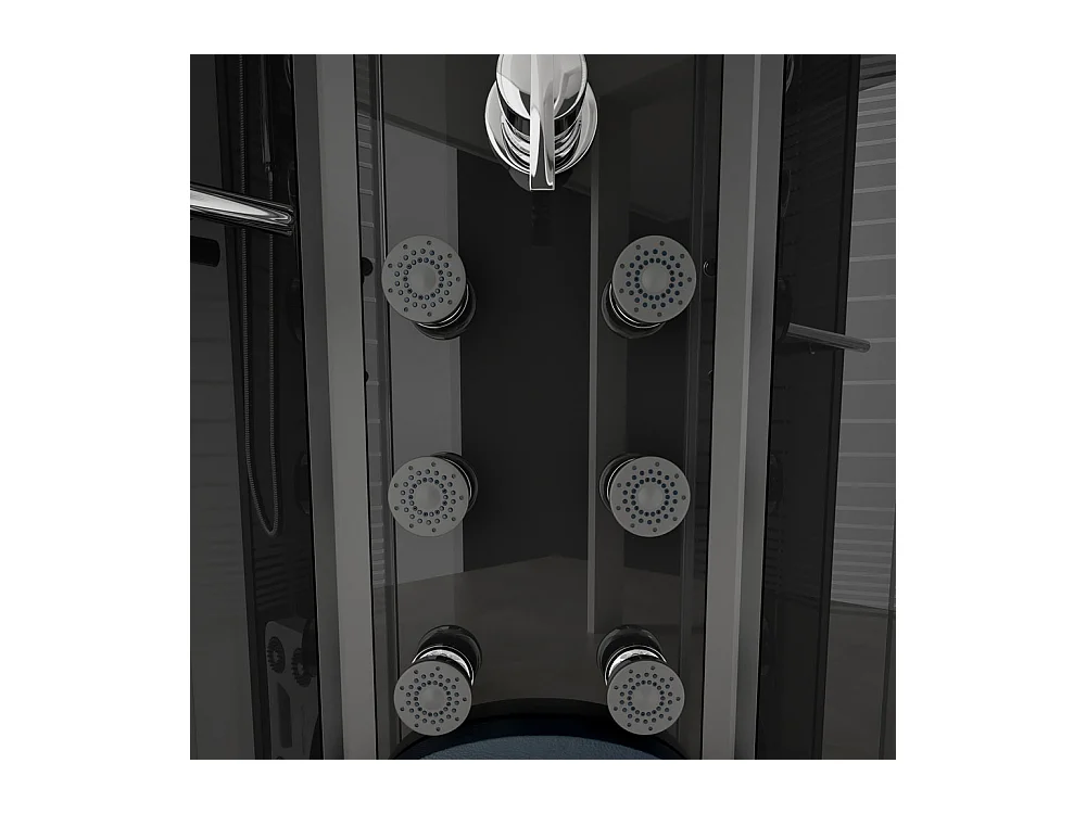 Home Deluxe Douche à vapeur WHITE PEARL 90 x 90 cm