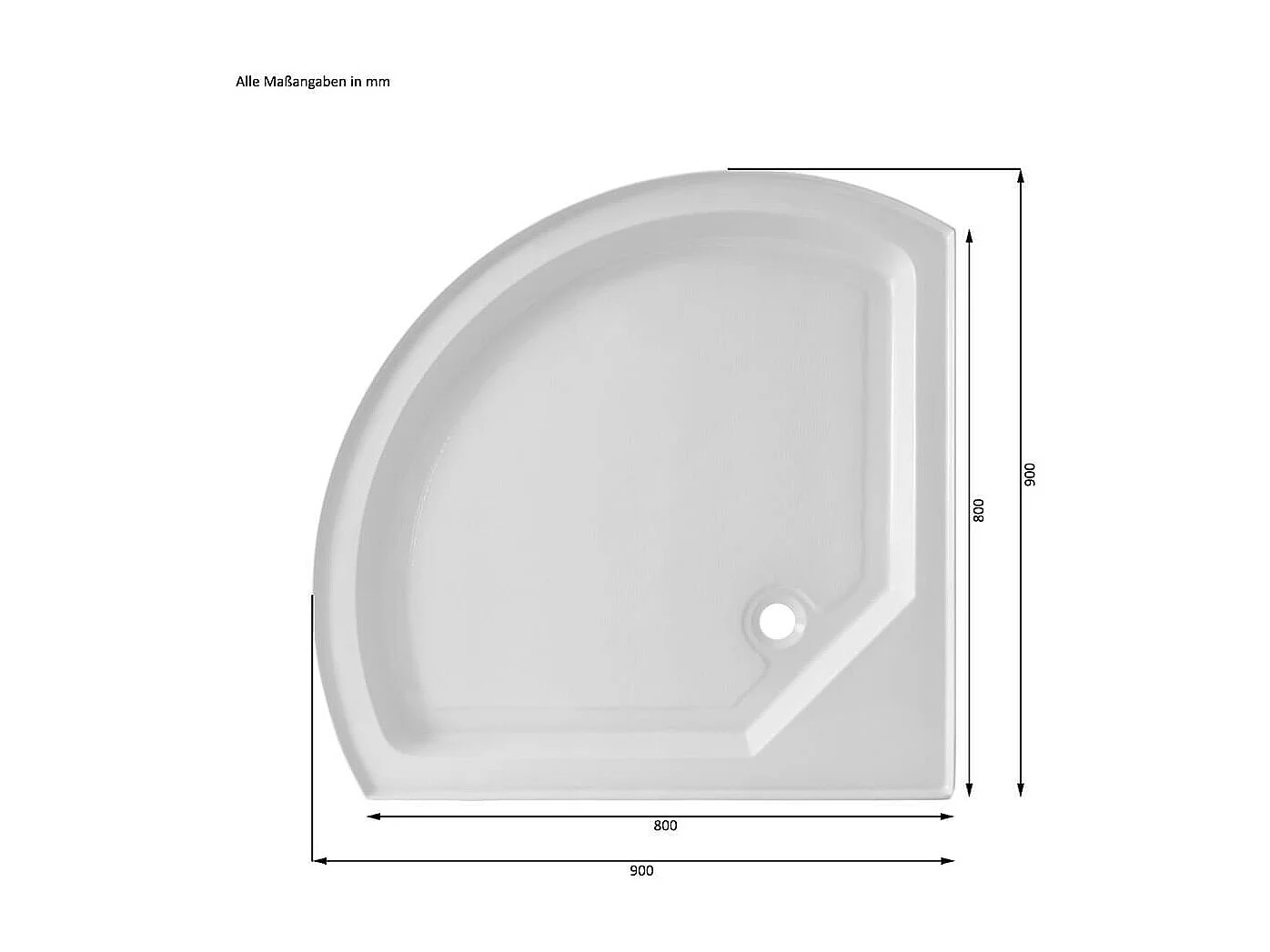 Home Deluxe Douche à vapeur WHITE PEARL 90 x 90 cm