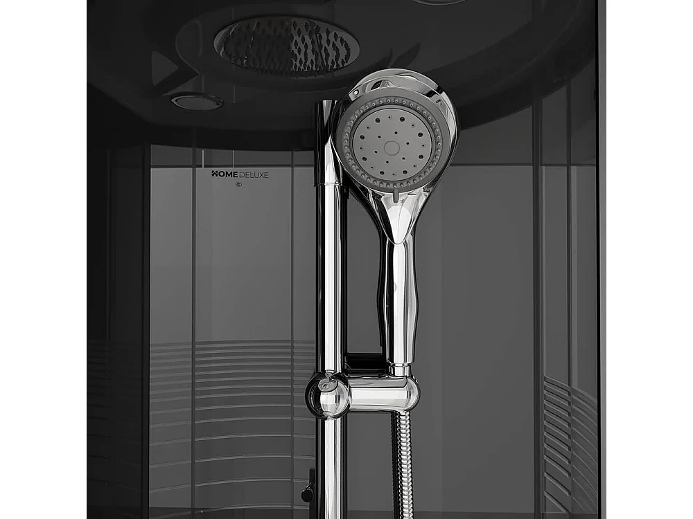 Home Deluxe Cabine de douche BLACK PEARL 100 x 100 cm