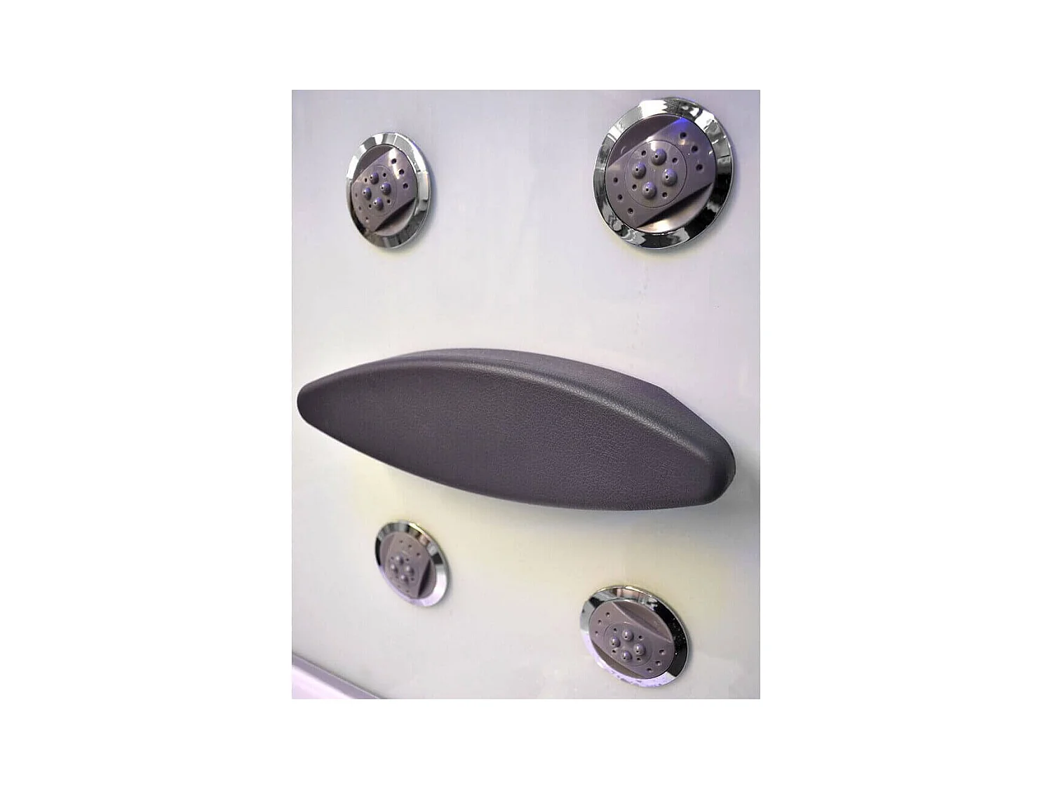 Home Deluxe Douche à vapeur EXCLUSIVE Blanc